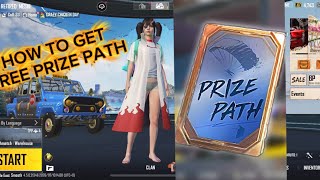 HOW TO GET FREE PRIZE PATH IN PUBG MOBILE #PUBGMxNARUTO ||9TP3NE|| #pubg #retiredmeshi #prize