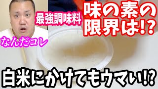 【魔法の粉】味の素はどんな食べ物にかけても美味いのか!?