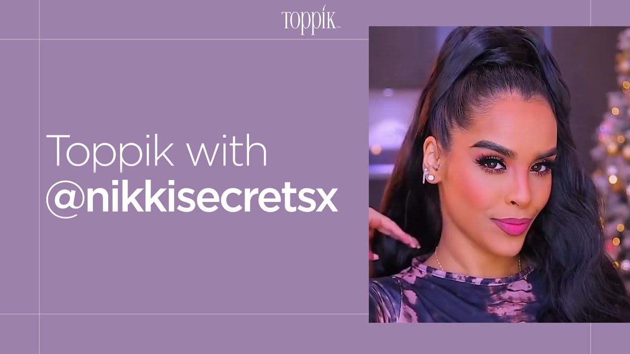 Perfect your up do in seconds with Toppik