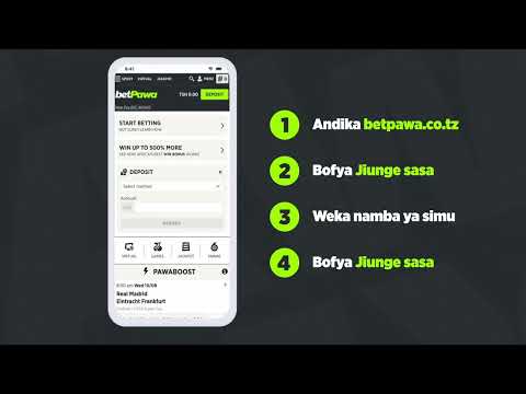 Jinsi Ya Kujisajili Kwenye BetPawa 