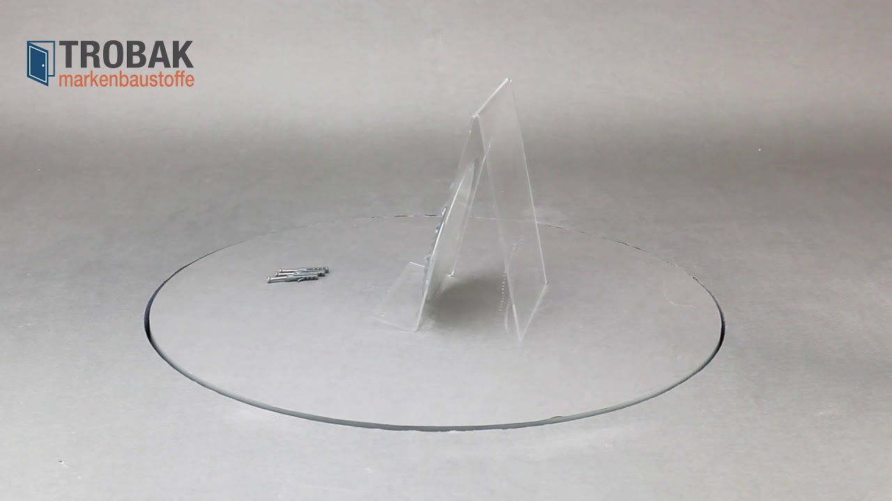 Lüftungsgitter Durchmesser 140 mm Metall verzinkt Trobak 7103299789649