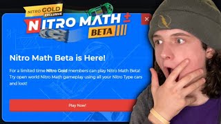 Nitro Math is FINALLY Here…