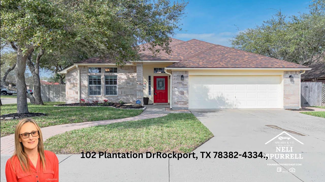House For Sale Rockport, TX - 102 Plantation Dr, ROCKPORT, TX 78382 - SOLD!!!