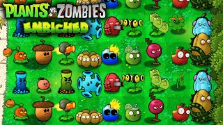 Plants vs Zombies Enriched v1.0 Widescreen (Part 5) | This Mod is Broken!!! | Download