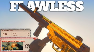 FLAWLESS 18-0 - THE BEST MP5 CLASS SETUP IN COLD WAR - Cold War Search And Destroy