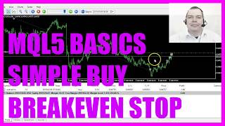 Celebrity LEARN MQL5 TUTORIAL BASICS - 40 SIMPLE BUY BREAKEVEN STOP Profile