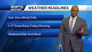 Bitter Cold And More Snow Chances