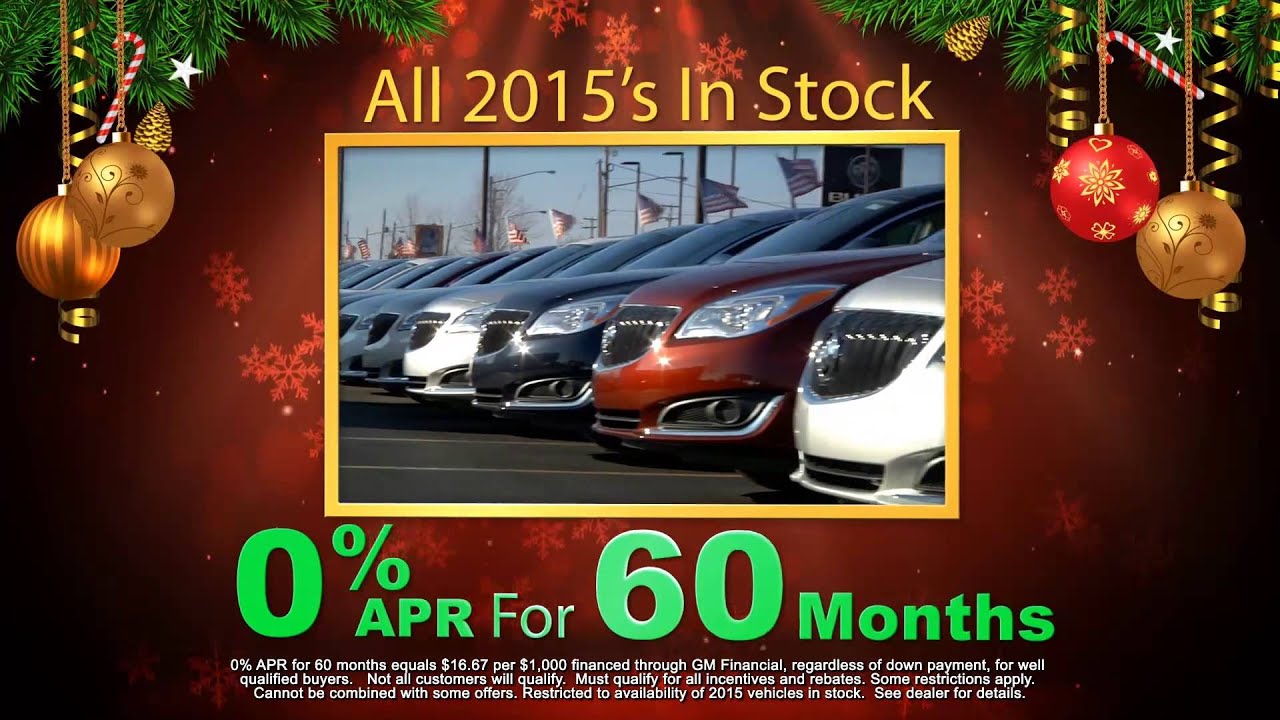 New Vehicle Holiday Event : Garber Buick | Saginaw, Michigan | Matthew Larson