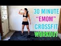 30 Minute CrossFit "EMOM" Home Workout | Full Body CrossFit Workout