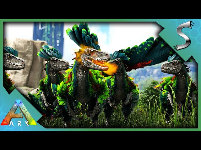 Breeding 5 Beautiful Fully Mutated Deinonychus! - Ark: Survival