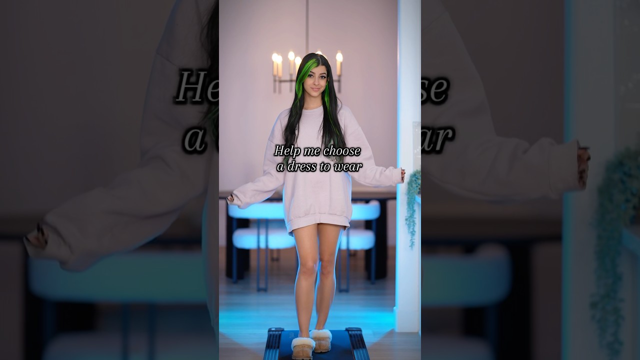 which dress is best? 👀 #foryou #gamergirl #dress #trending #fyp