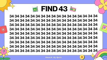 Brain Teaser: Challenge yourself to spot the odd in just 10 seconds!