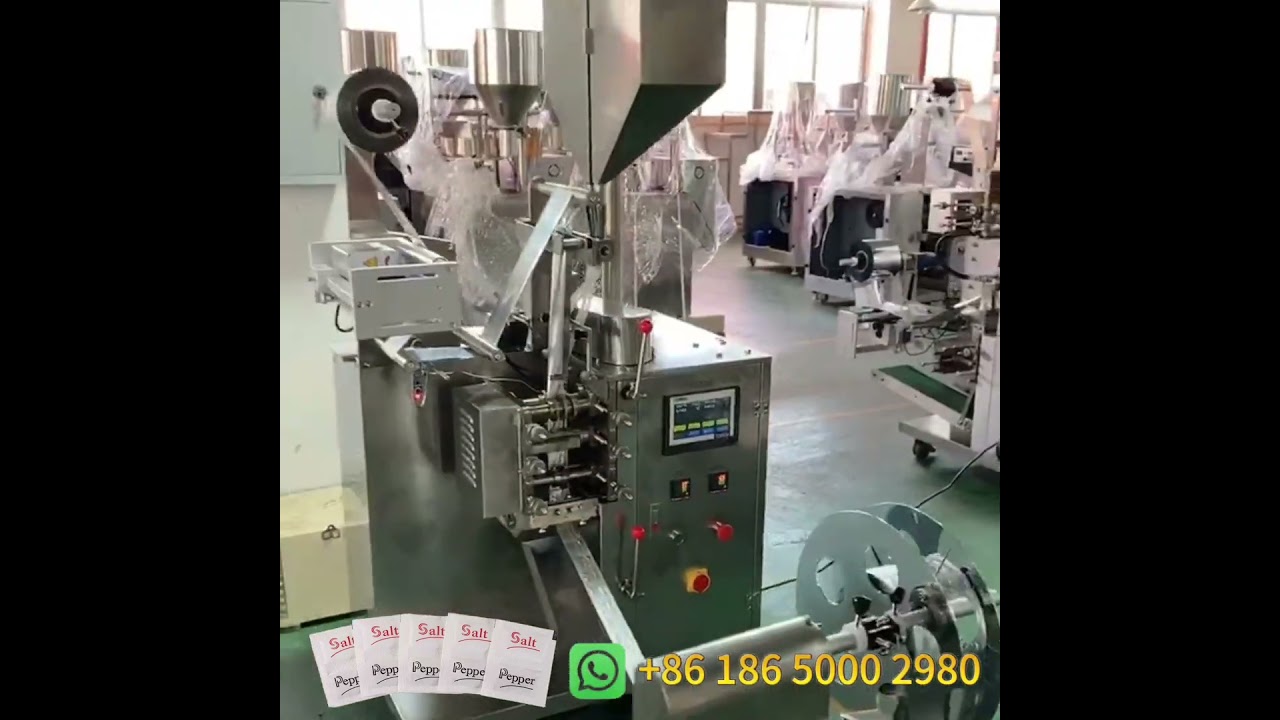 Salt & Pepper Twin Sachet Packaging Machine