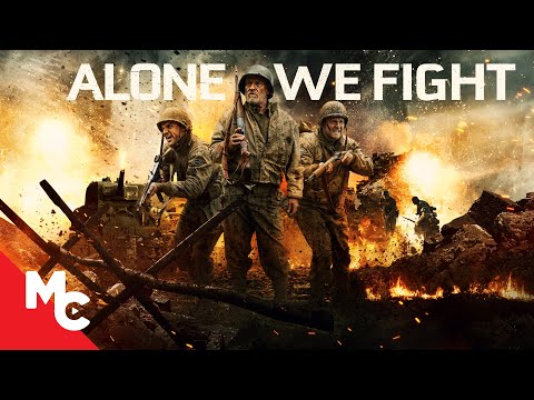 Alone We Fight | Full Action War Movie | WWll