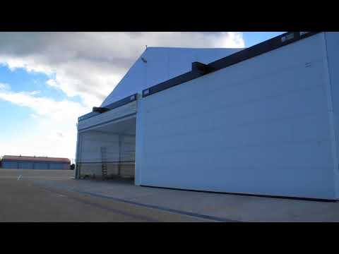 Hangar militar para helicopteros, desmontable, modulable y reubicable