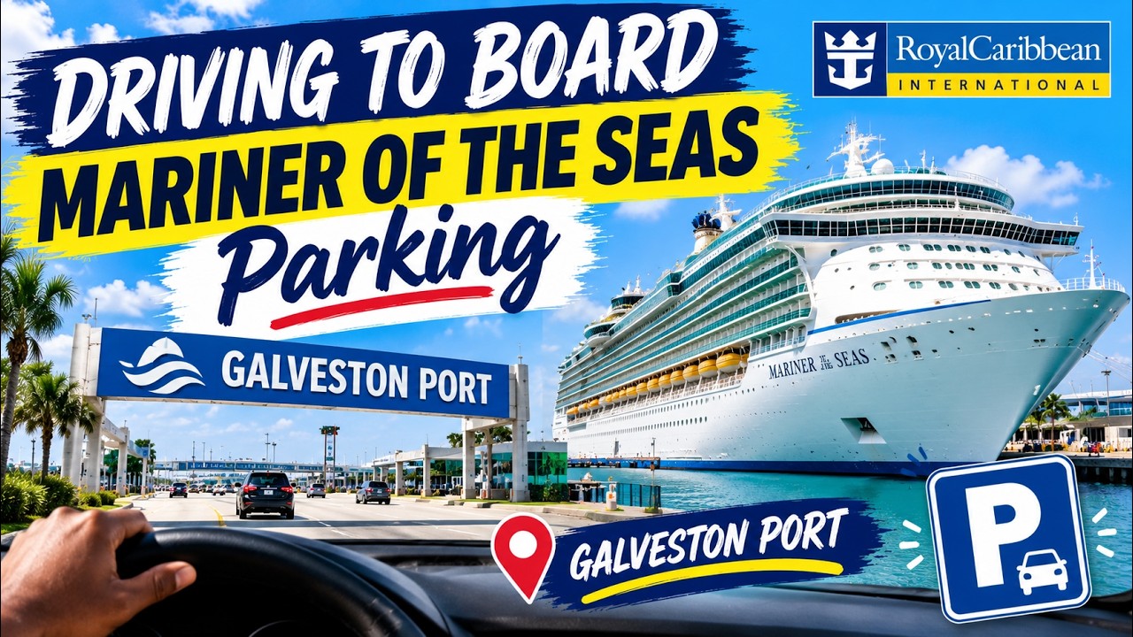 Do you know where to park for Royal Mariner of the Seas out of Galveston? #royalcaribbean #cruise