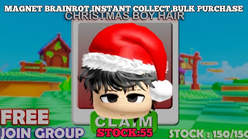 [FREE UGC] COLLECT BRAINROTS FOR UGC - MAGNET BRAINROT,INSTANT COLLECT,BULK PURCHASE SCRIPT 
