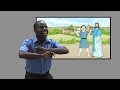 Story  jesus and a deaf man  kenyan sign language