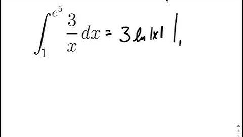 Definite integral with reciprocal 1/x function