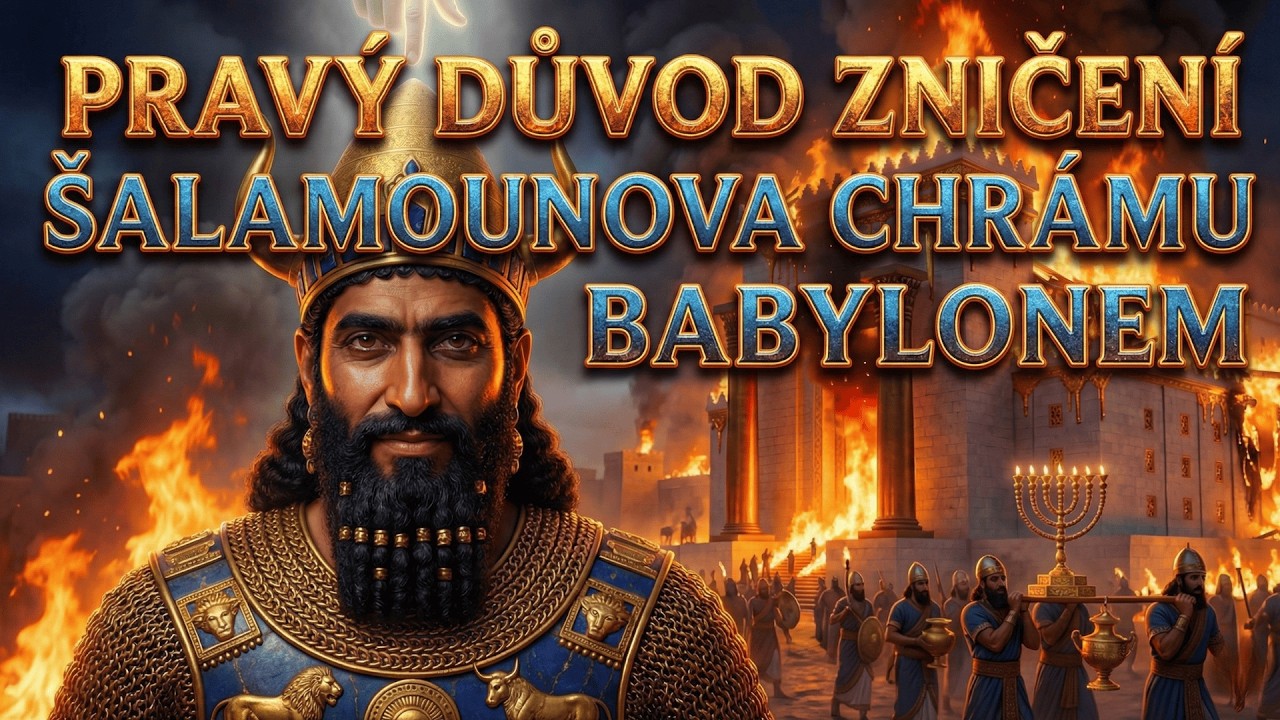 Skutečný důvod, proč Babylón zničil Šalomounův chrám