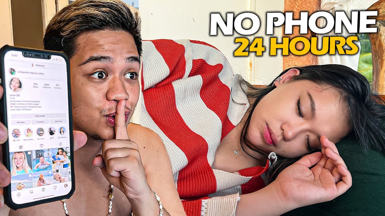 HIDING Carlyn's PHONE for 24 HOURS - Away na 'to!