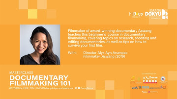MASTERCLASS: Documentary Filmmaking 101