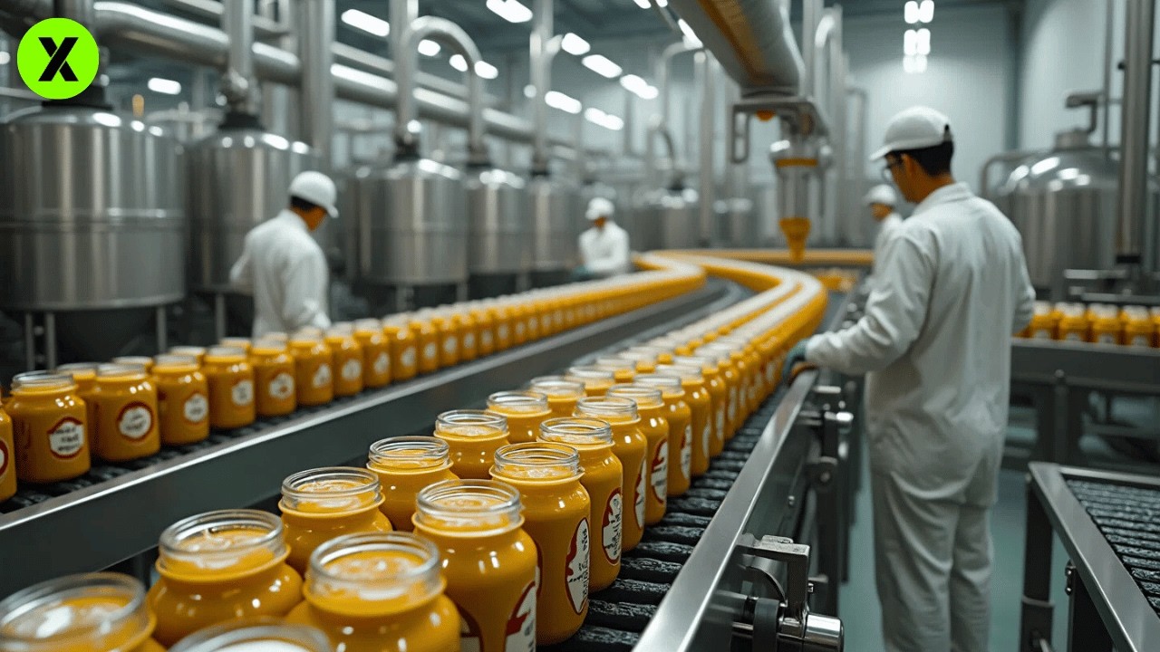 ASÍ se HACE la MANTEQUILLA de MANÍ 🥜 | ¡El Proceso MÁS CREMOSO!