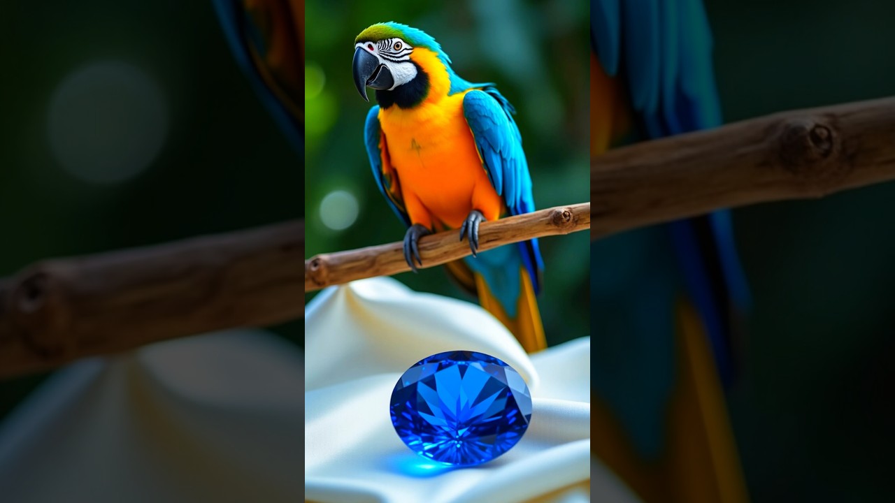 What Happens When AI Brings Mythical Diamond Birds to Life