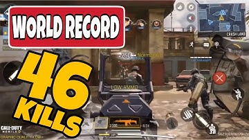 CALL OF DUTY MOBILE | FRONTLINE WORLD RECORD [46 KILLS] 🔥🔥🔥