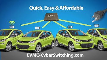 EVMC 3.8 from Cyber Switching - Portable Smart EV Charging for up to 4 EVs on a Single Outlet.