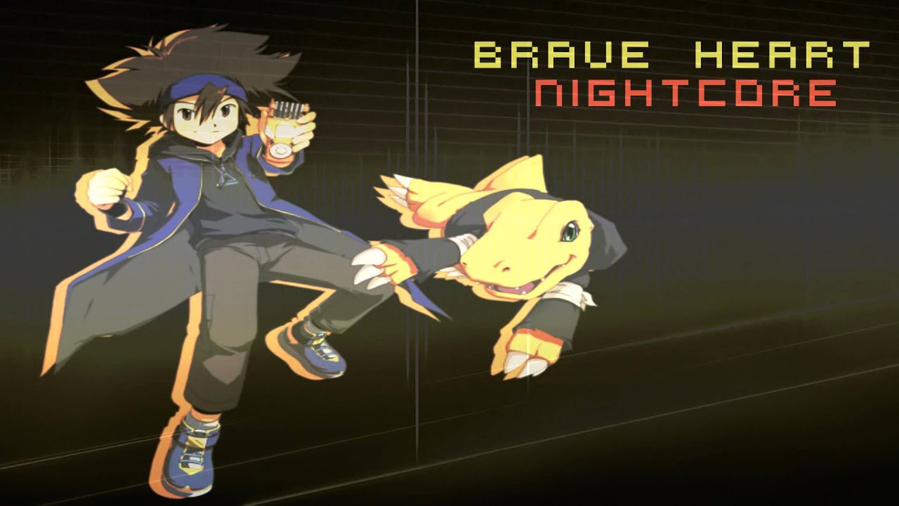 Nightcore - Brave Heart [Digimon]