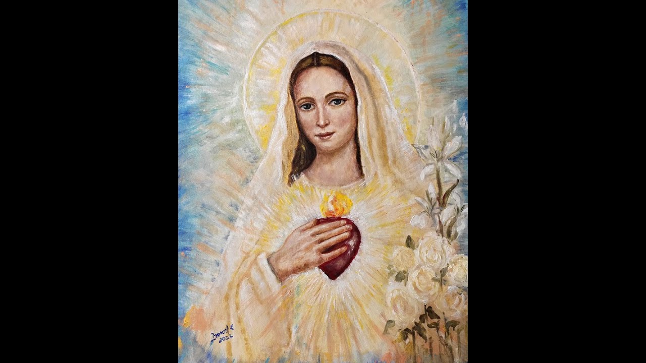 Koronka Do Płomienia Miłości Niepokalanego Serca Maryi