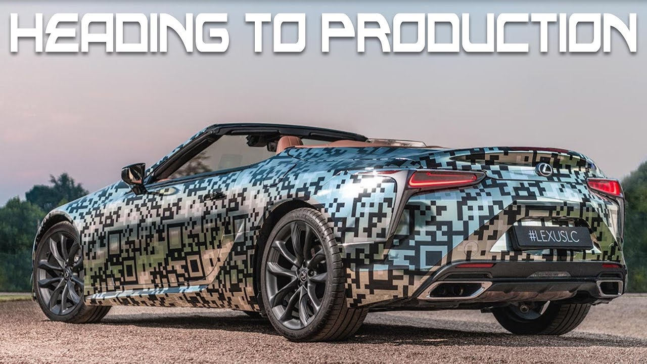 Lexus LC 500 Convertible is Confirmed for Production