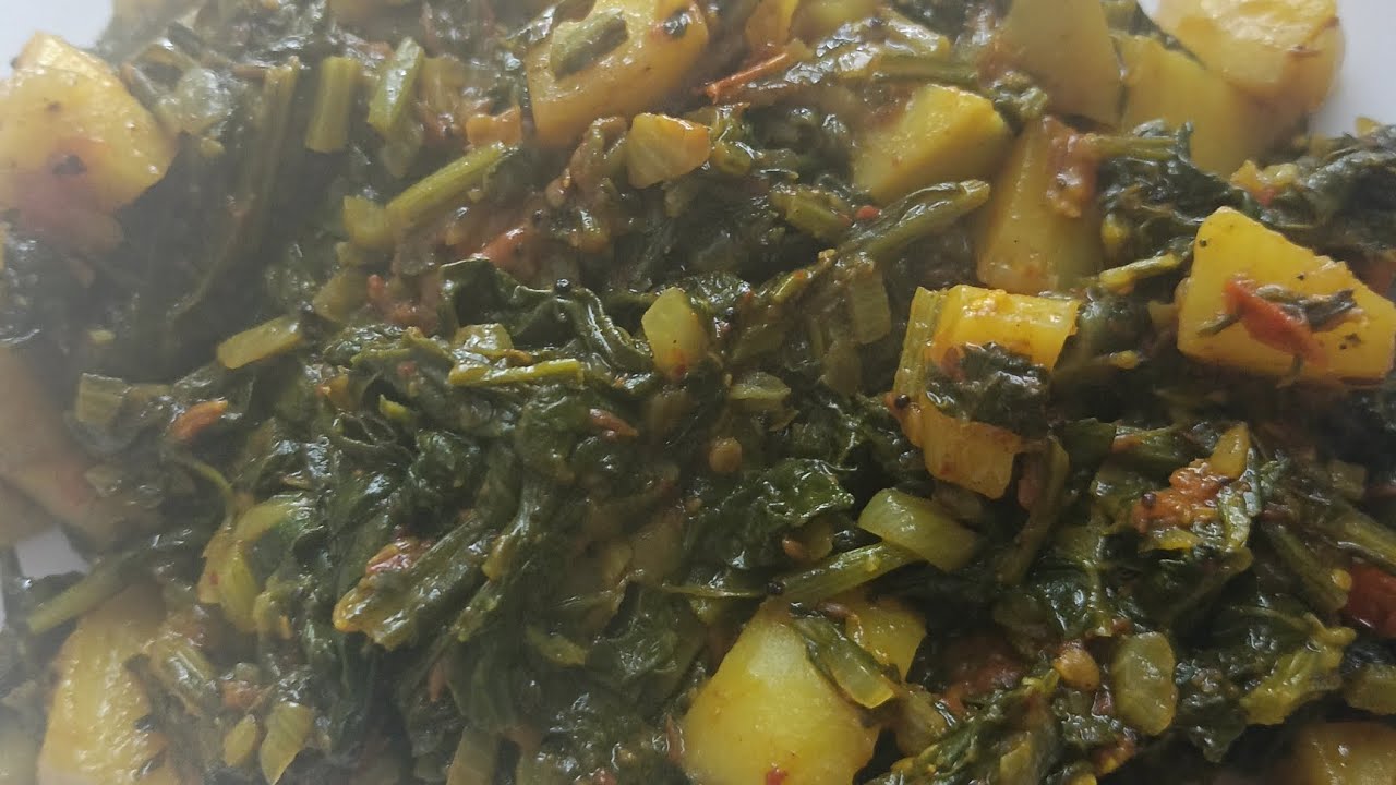 Aloo palak ki swadisht sabzi | Aloo palak ki sabzi | super Easy & Tasty Aloo palak recipe 