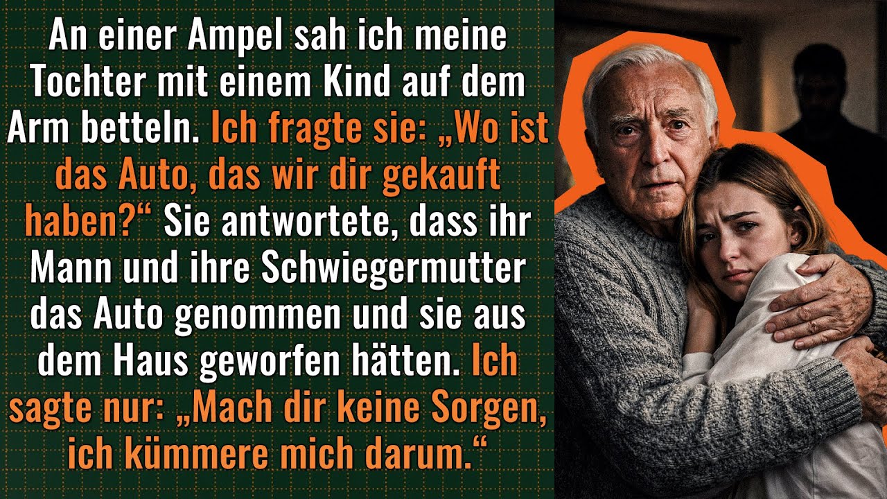 Sah meine Tochter mit Baby betteln. Was ihr Mann tat, machte mich fassungslos...
