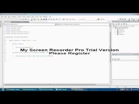 Login using database C#