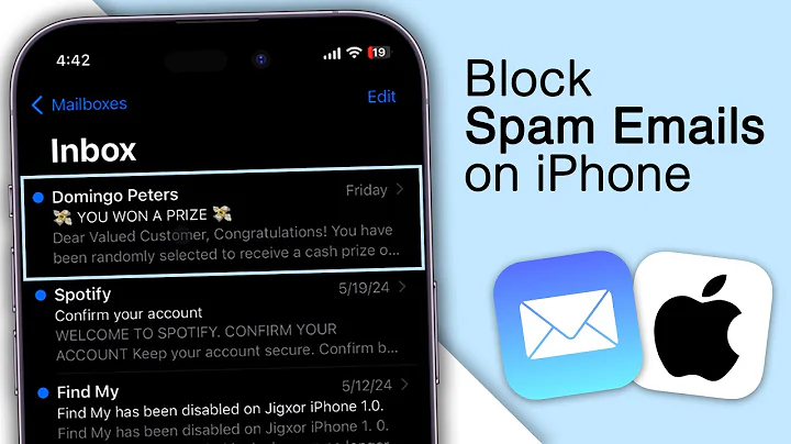 How To Block Spam Emails On iPhone! [2 Simple Hacks]