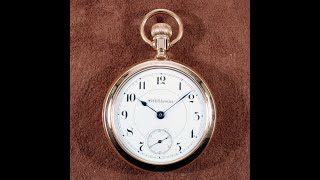 Flashed-Gilt Model 5 Seth Thomas Pocket Watch