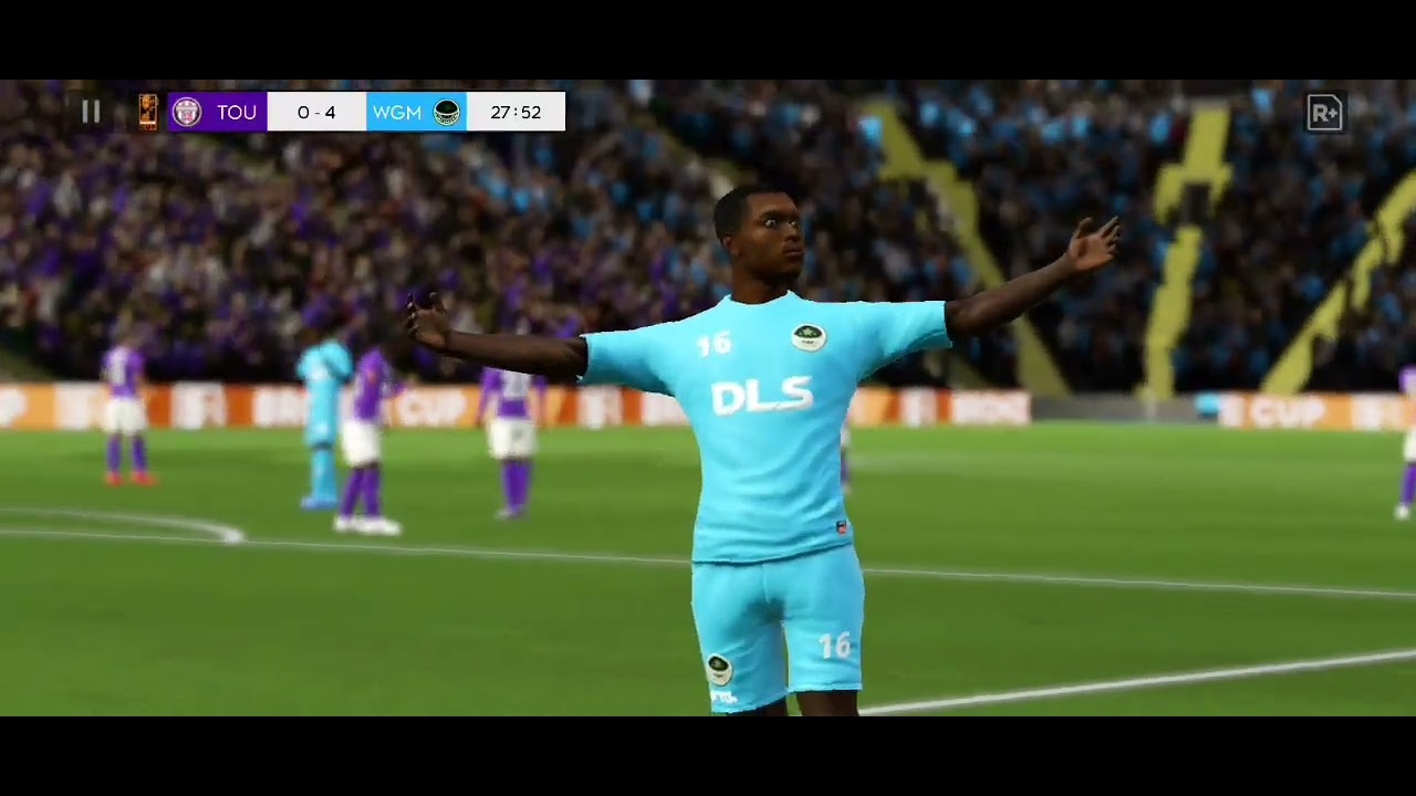Dream League Soccer 25 //DLS 25...Toulouse Vs Wasit Gang man... great ...