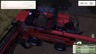 jugando farming simulator 2013 titanium edition parte 21 (trilladora mas grande y trailer nuevo)