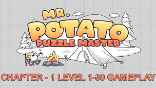 Mr Potato Puzzle Master Chapter -1 Level 1-30 Gameplay @GameOptionChannel 