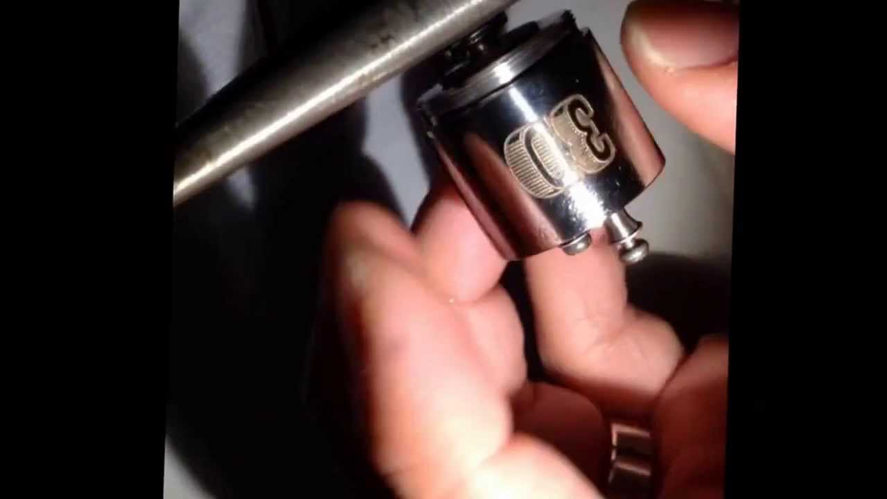 Adjusting hybrid pin on 3D clone from vapingtech.net