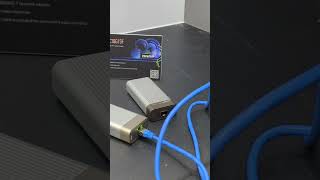 USB 4 to 10GbE Adapters ARE A THING NOW! Thanks #QNAP (ONA-LIC10G1T and ONA-LIC10G1SF)