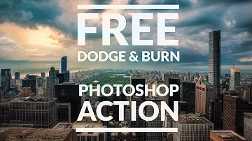 FREE -  Photoshop Action Dodge and Burn