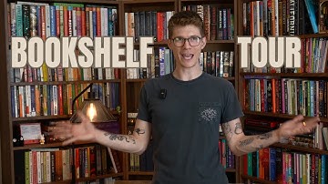 i built my dream home library (bookshelf tour)