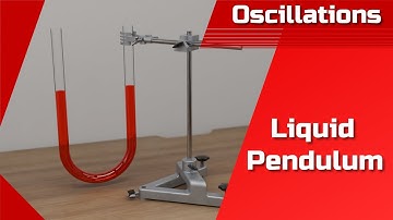 Liquid Pendulum | Derivation of Differential Equation | Frequency | Period | U-tube Oscillation