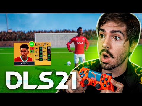 SAIU DREAM LEAGUE SOCCER 2021! O INÍCIO DO MODO CARREIRA