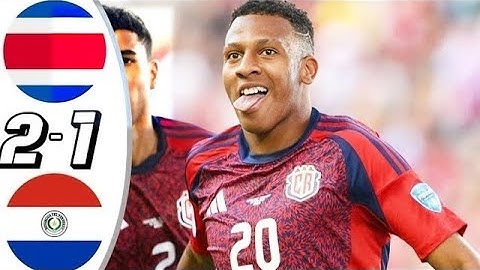 COSTA RICA 2-1 PARAGUAYA | HIGHLIGHTS COPA AMERICA 2024
