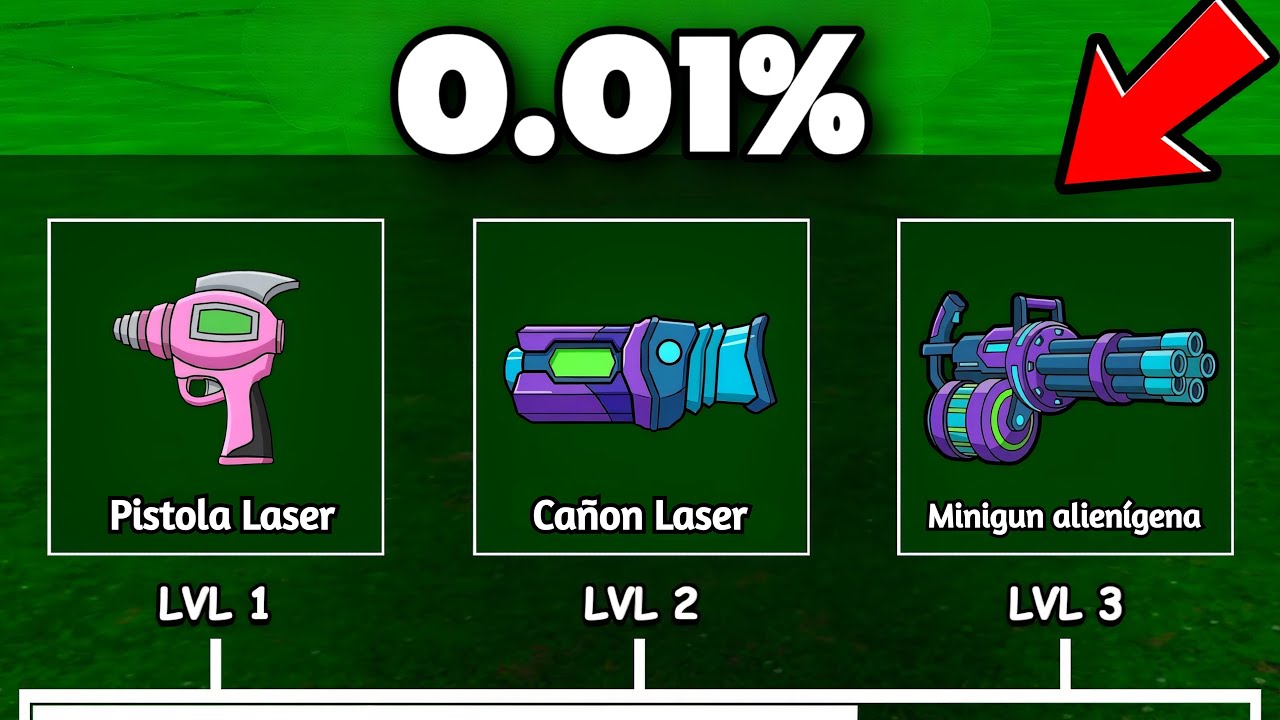 ¡MEJORÉ TODAS LAS ARMAS ALIENÍGENAS EN 99 NOCHES EN EL BOSQUE!