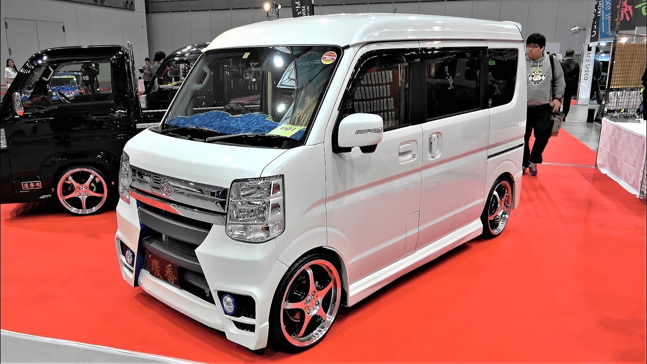 Suzuki Every Wagon Da17w Custom 慶番エブリイワゴン 東北カスタムカーショー2019 In 仙台 Youtube